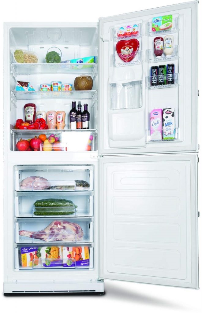 یخچال فریزر کمبی نیکسان سفید مدل EN-702-RF