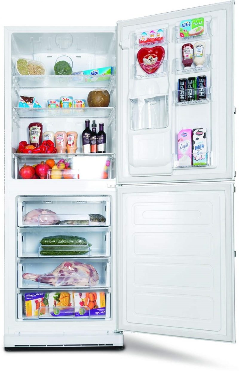 یخچال فریزر کمبی نیکسان سفید مدل EN-702-RF