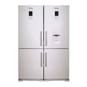 یخچال فریزر ساید الکترواستیل چهار درب دیانا استیل