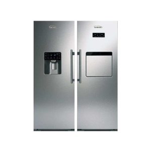 یخچال فریزر دوقلو الکترواستیل Es23 سری الکترو یونیک رنگ تیتانیوم