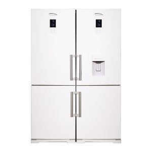 یخچال فریزر ساید الکترواستیل چهار درب دیانا سفید