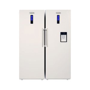 یخچال فریزر دوقلو الکترواستیل Es24 سری پرایم prime چرمی