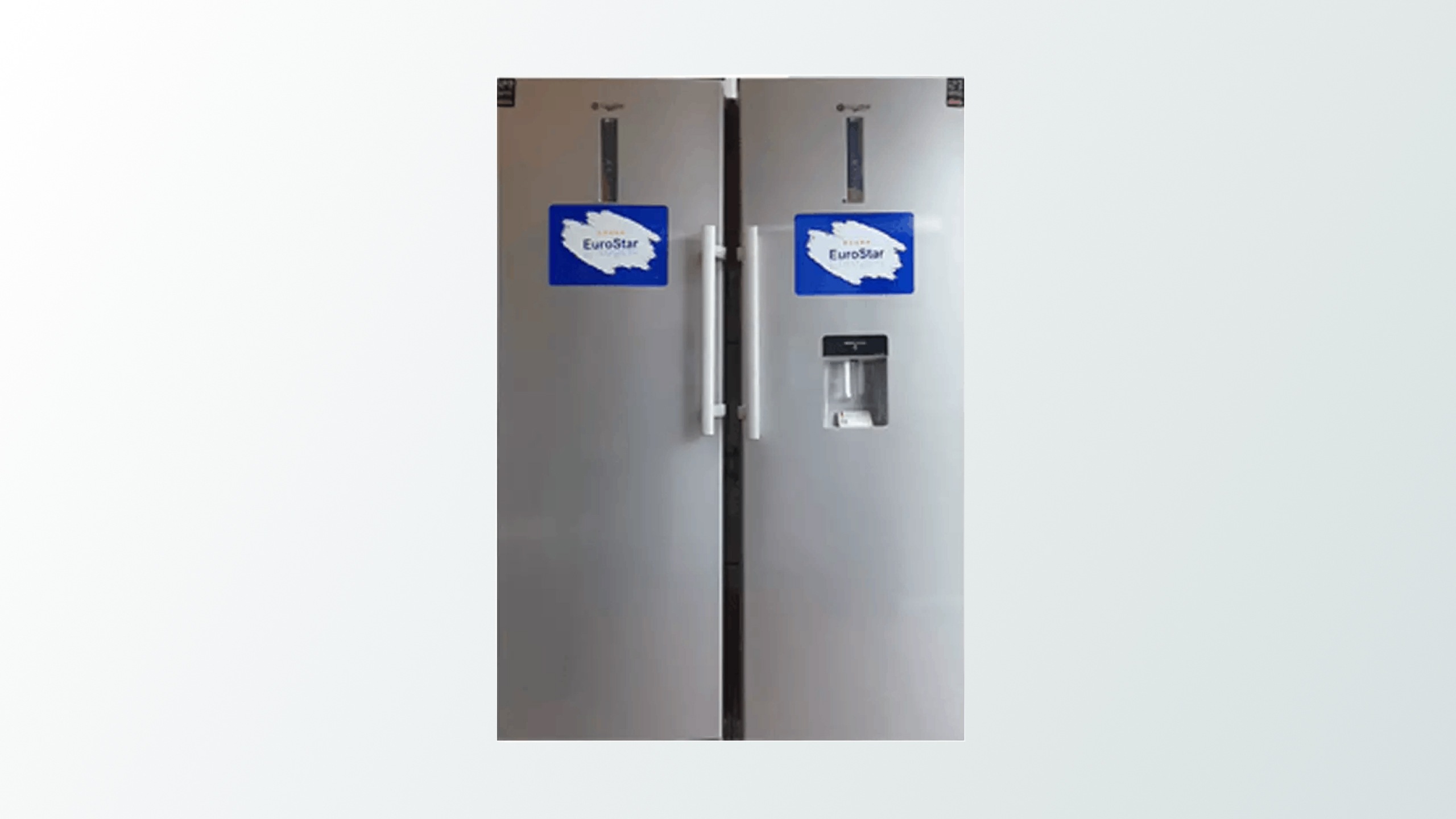 یخچال فریزر دوقلو یورواستار 19 فوت مدل U EYP-19-F