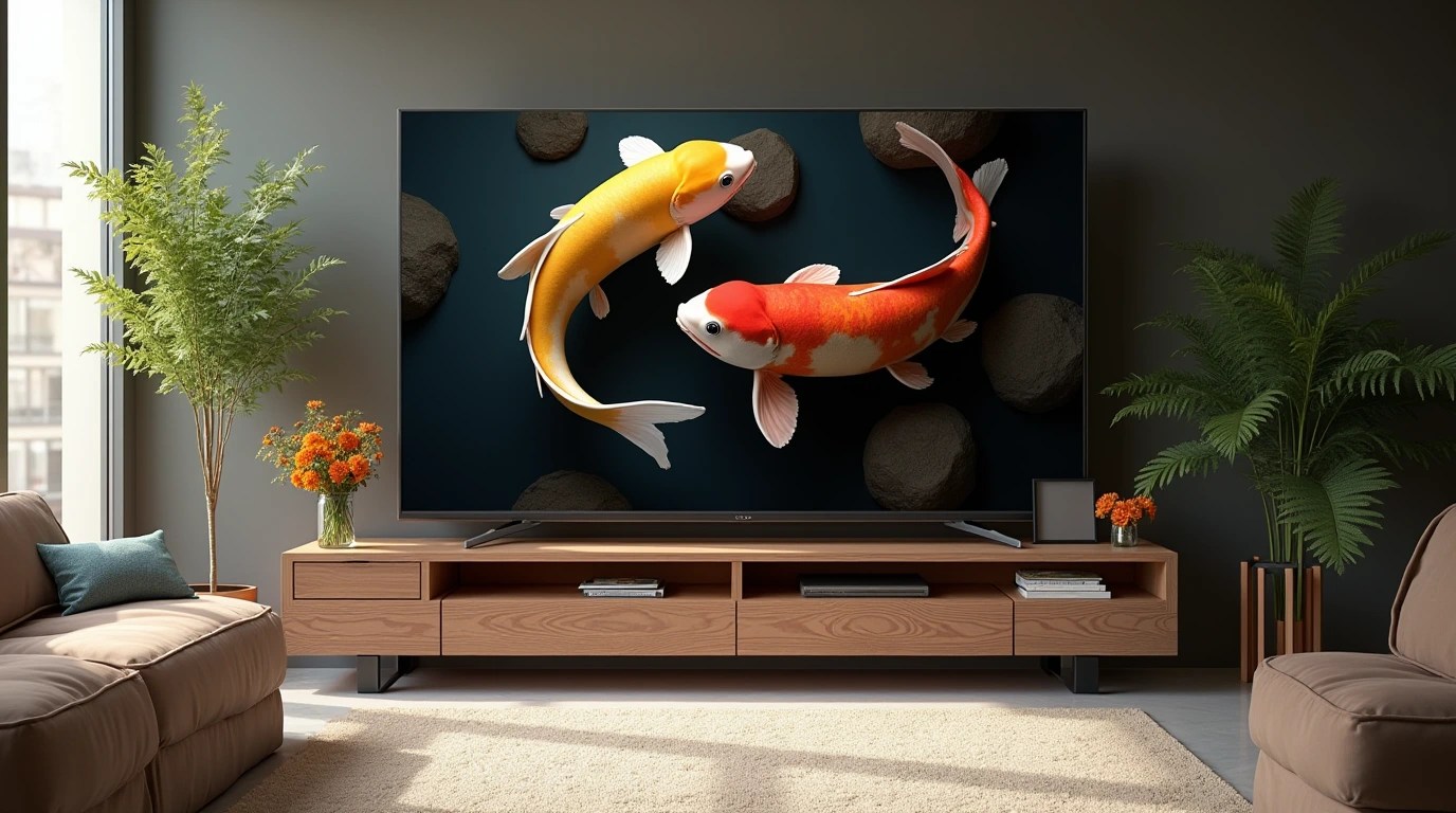 تلویزیون هوشمند آیوا 75 اینچ مدل F8 QLED Smart