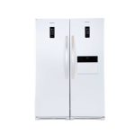 یخچال و فریزر دوقلو ۳۶ فوت هیمالیا رومانو پلاس NR440R – HFZN337R سفید