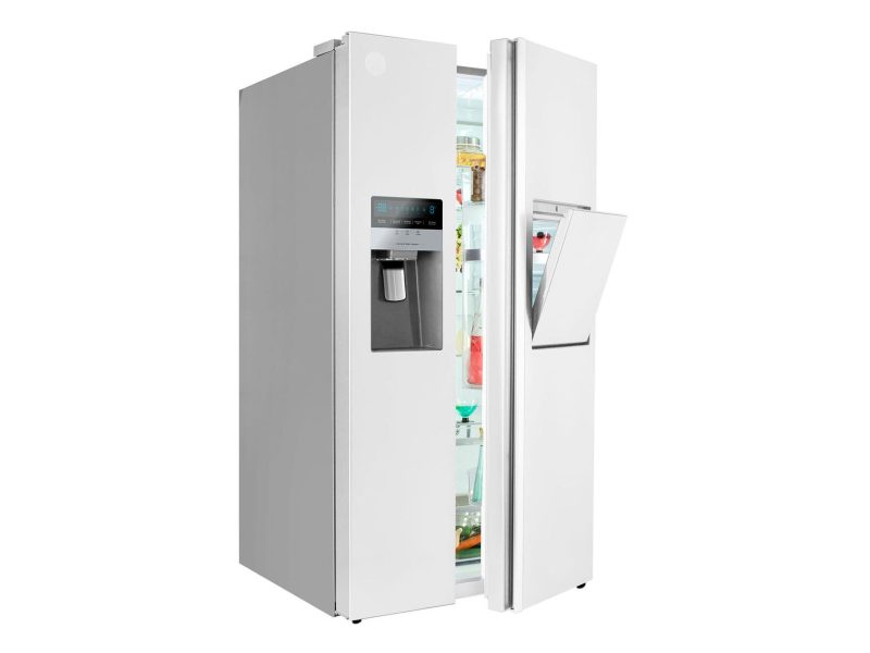 یخچال اسنوا ساید هایپر 2353GW سفید 35 فوت