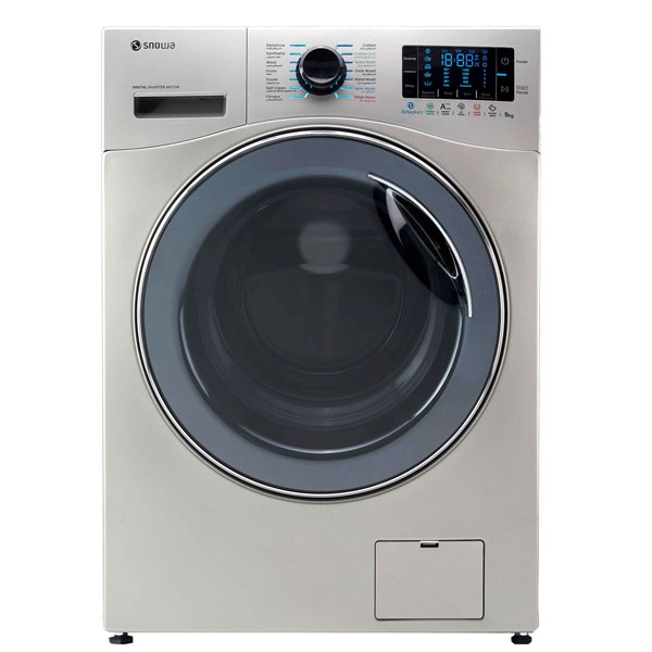 ماشین لباسشویی ۹ کیلویی اسنوا مدل SWM-94S50 استیل
