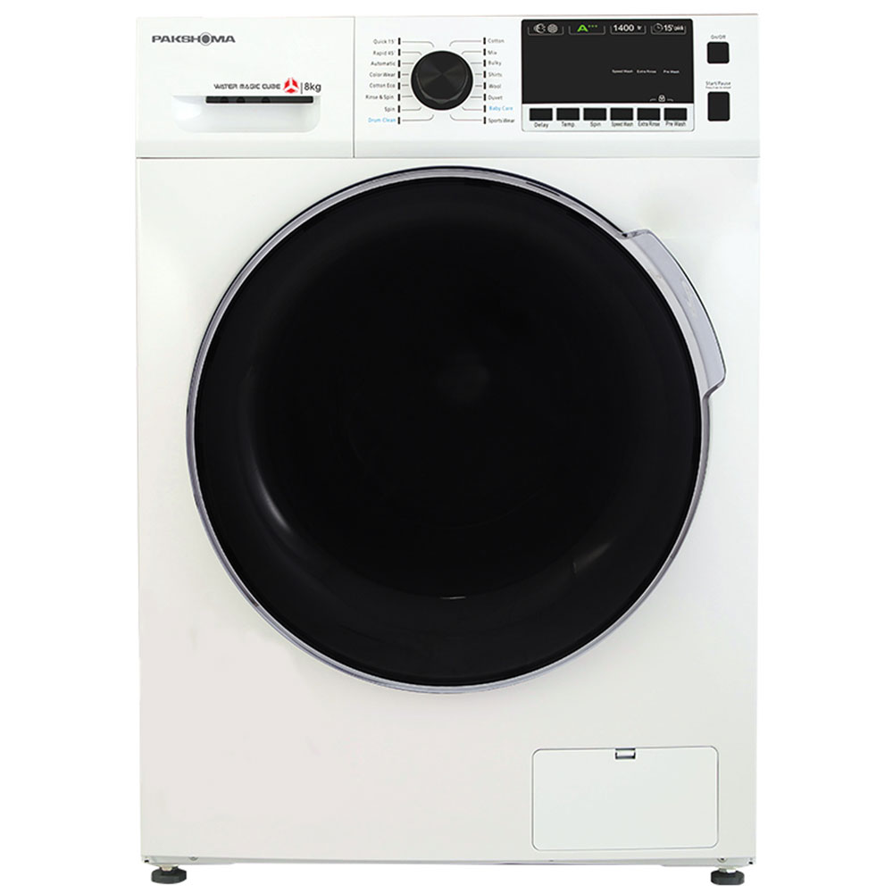 ماشین لباسشویی پاکشوما مدلSFB 40801 ظرفیت 8Kg