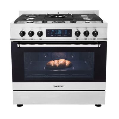 اجاق گاز 5 شعله اسنوا مدل SGC5-6111N Valentino استیل