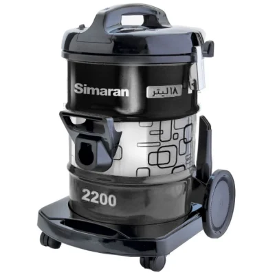جارو برقی سیماران مدل SVC-2200 سطلی مشکی