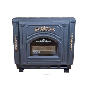 بخاری گازی شایسته دودکشدار رومی jk-15-3001 مشکی