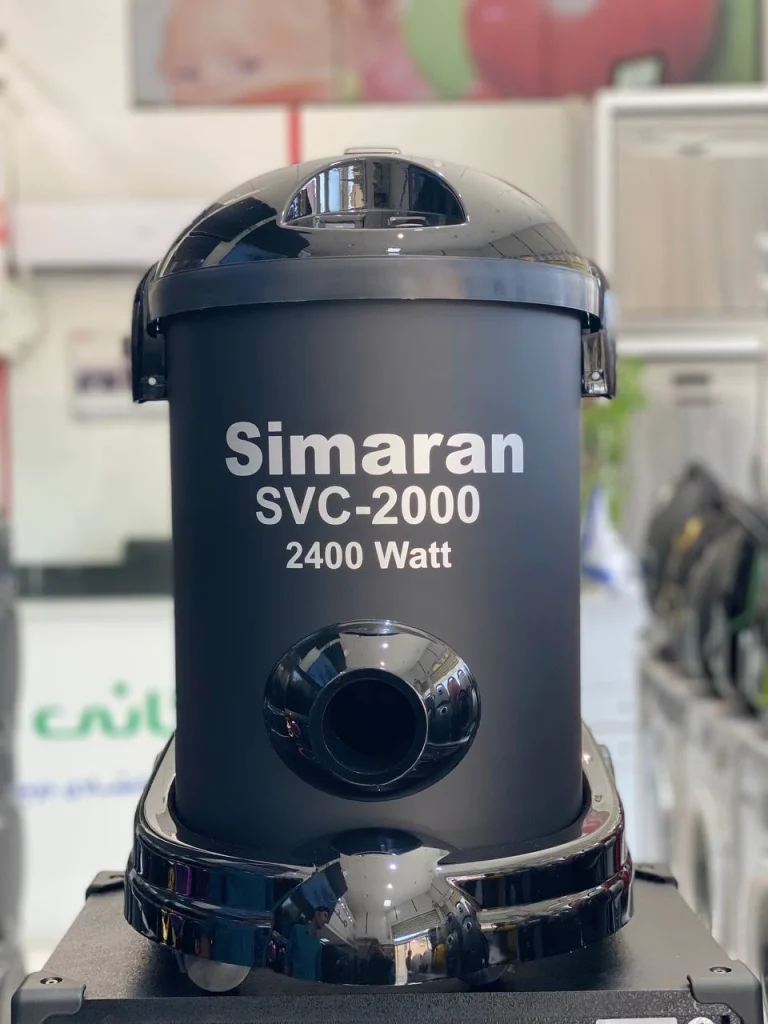 جارو برقی سیماران مدل SVC-2000 مشکی 2400 وات سطلی