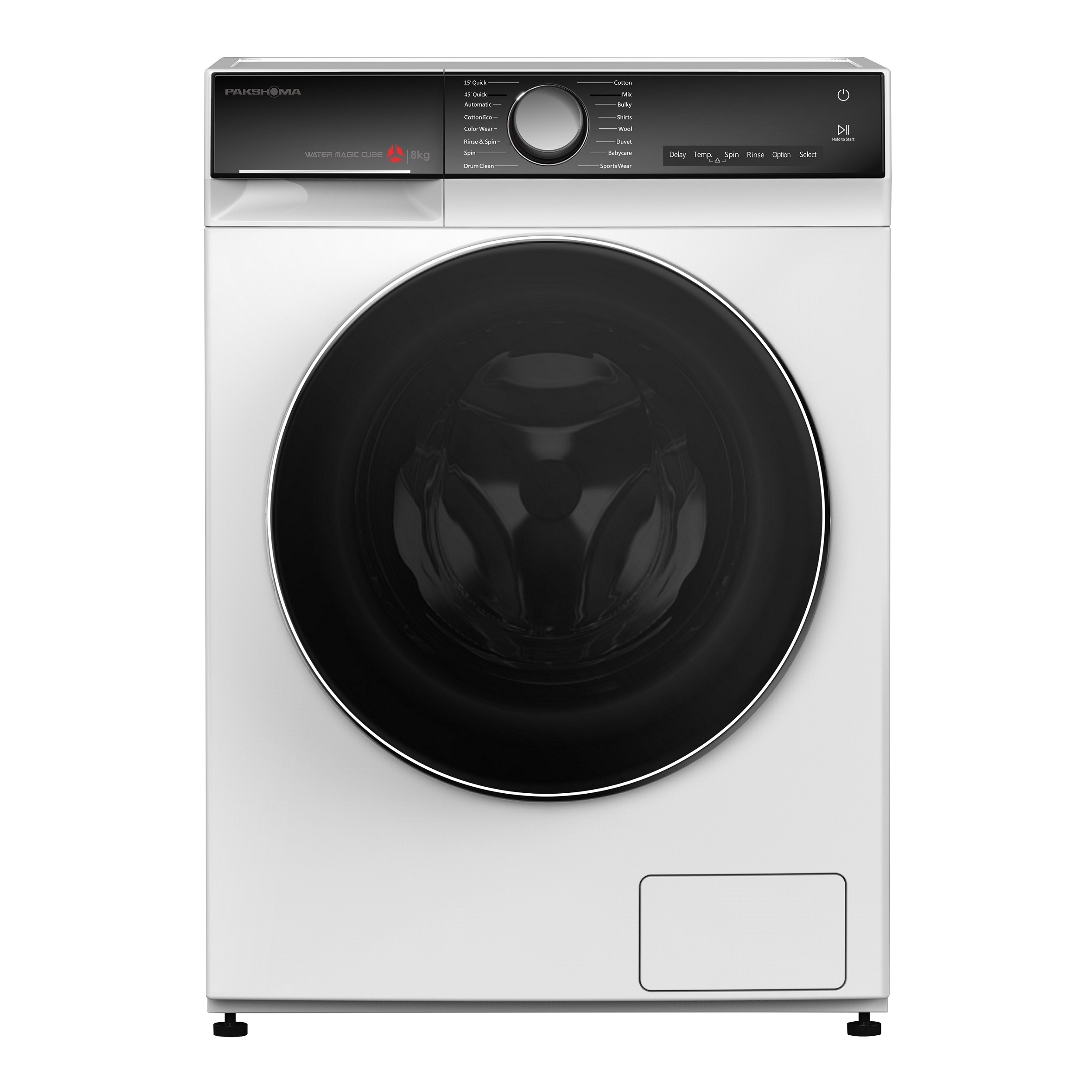 ماشین لباسشویی پاکشوما مدل BWF-40808-WT سفید