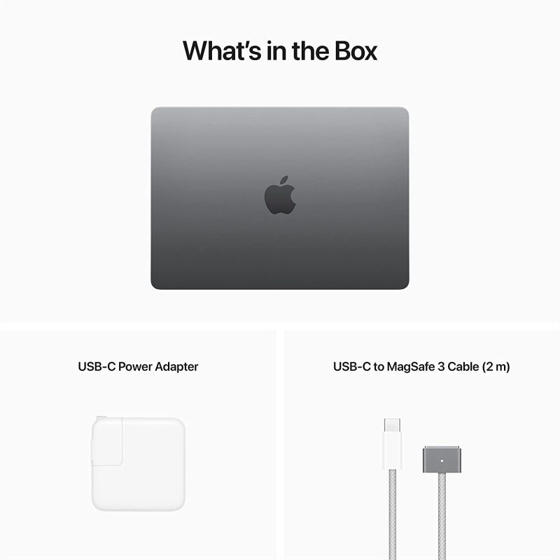 لپ تاپ 13.6 اینچ اپل مدل MacBook Air-MLXW3 M2 2022 LLA