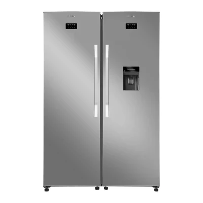 یخچال فریزر دوقلو سوزوکی مدل ROA373EWIR/W-FOA330EWIR/I استیل