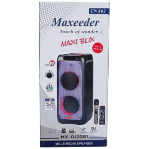 اسپیکر بلوتوثی قابل حمل مکسیدر مدل Mxi Box CN802