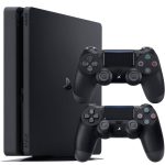 کنسول بازی سونی Playstation 4 Slim ریجن 3 کد CUH-2218B ظرفیت 1 ترابایت به همراه دسته اضافه