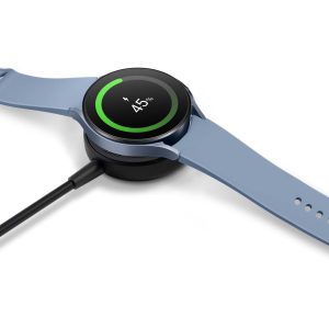 ساعت هوشمند سامسونگ مدل Galaxy Watch5 44mm 1 باتری Galaxy watch 5 لیتیوم-یون بوده و ظرفیت آن ۴۱۰ میلی آمپر