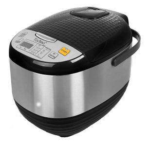 پلوپز تکنو TE-606 استیل مشکی دیجیتالی سرخ کن دار