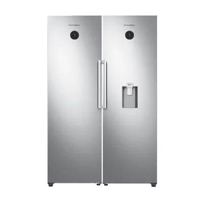 یخچال و فریزر ۲۰ فوت دوقلو پاکشوما مدل RTFA-900-s استیل