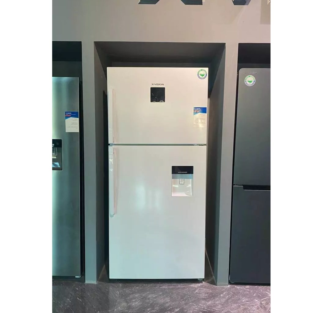یخچال و فریزر  ایکس ویژن مدل TT582-AWD سفید 30 فوت