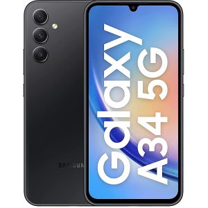 گوشی موبایل سامسونگ Galaxy A34 5G دو سیم کارت لیمویی ظرفیت 128 گیگابایت و رم 6 گیگابایت