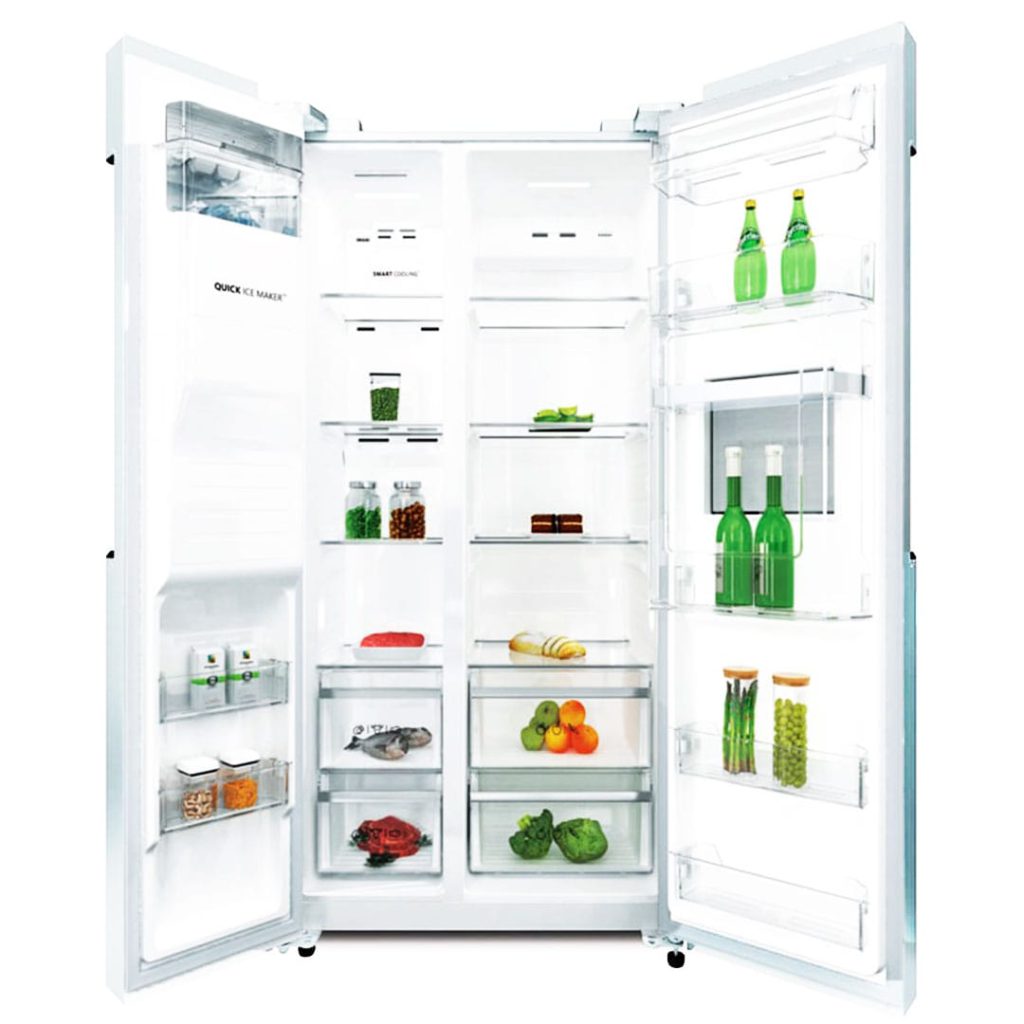یخچال اسنوا ساید هارمونی مدل SN8-GW2028 سفید