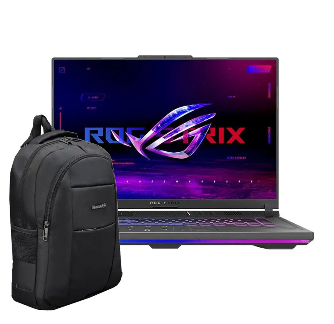 لپ تاپ ۱۶ اینچی ایسوس مدل ROG Strix G614jv i7 13650HX 16GB 1TSSD 8g RTX4060 + کوله پشتی