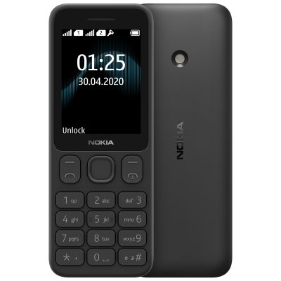 گوشی Nokia 125 دو سیم کارت مشکی