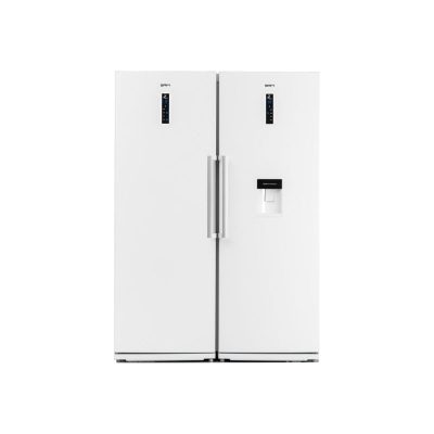 یخچال فریزر سام سرویس مدل RZ50W دو قلو 20 فوت