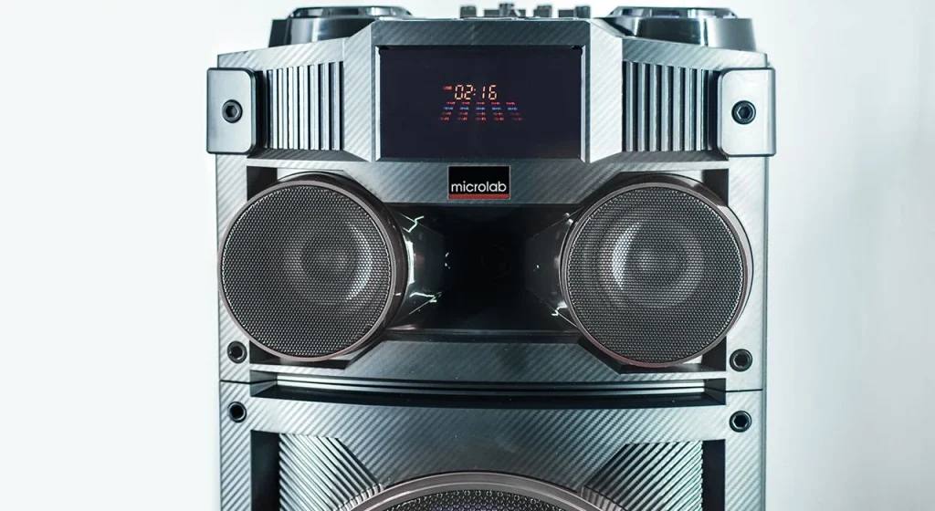 اسپیکر میکرولب 2 تکه مدل LR-DJ 1202 دی جی طوسی