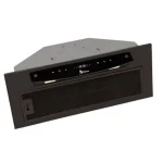 هود مخفی اخوان H-203 سایز 70 استیل مشکی