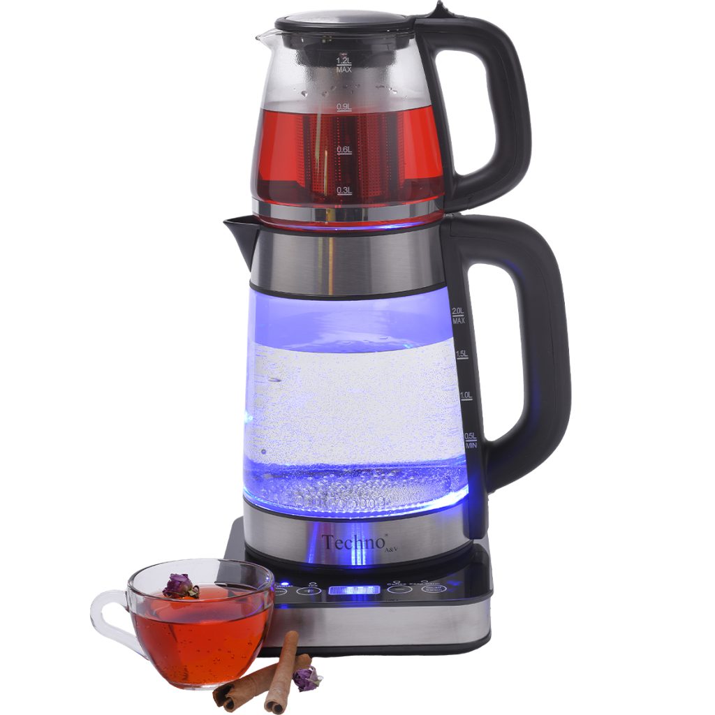 چای‌ساز تکنو مدل TE-915ظرفیت 2 لیتر