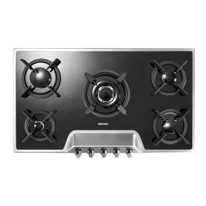 اجاق گاز رومیزی شیشه دور استیل البرز G-5901s