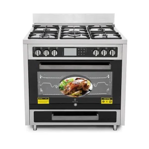 اجاق گاز فردار سینگل ترموکوبل دار سفید رویه استیل SG0005W