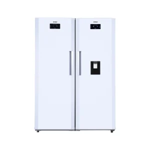 یخچال فریزر سینور دو قلو اسمارت جنیوس سفید 38 فوت