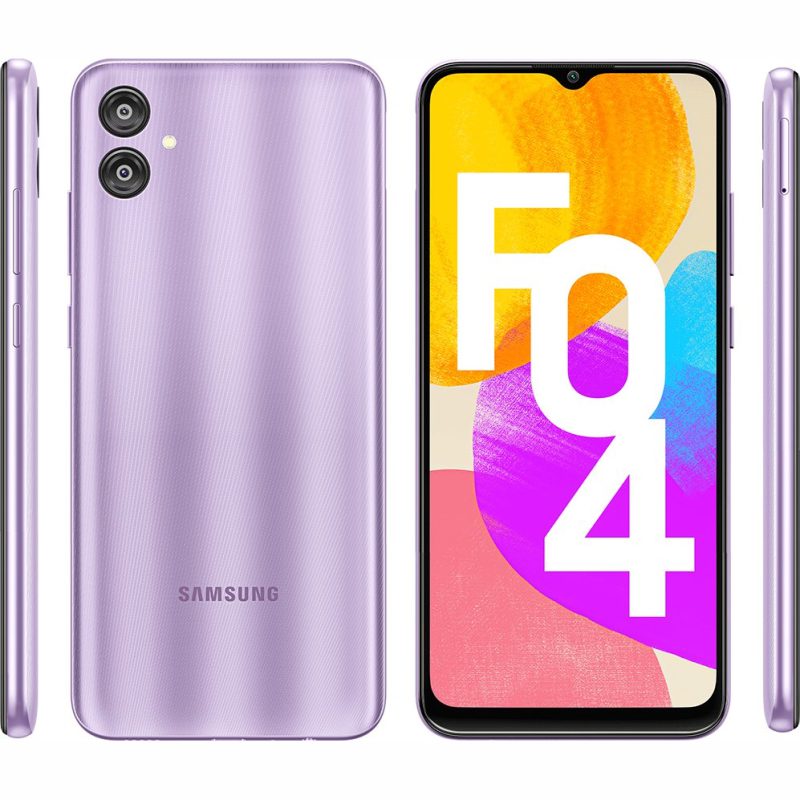 گوشی موبایل سامسونگ مدل Galaxy F04 دو سیم کارت ظرفیت 64 گیگابایت و رم 4 گیگابایت