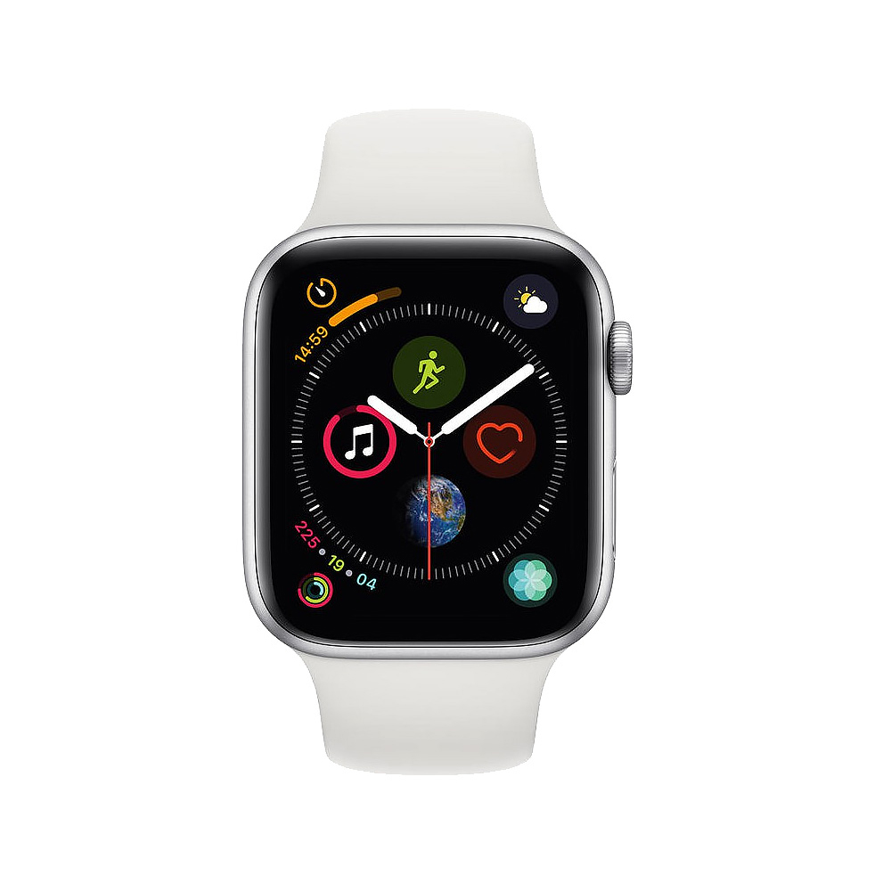 ساعت هوشمند اپل واچ سری SE 2021 مدل ۴۴mm-Aluminum-Case-with-Sport- silicone Band