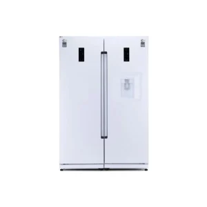 یخچال فریزر کلور دو قلو روسو آبریزاتومات(عرض ۲*۷۰) سفید