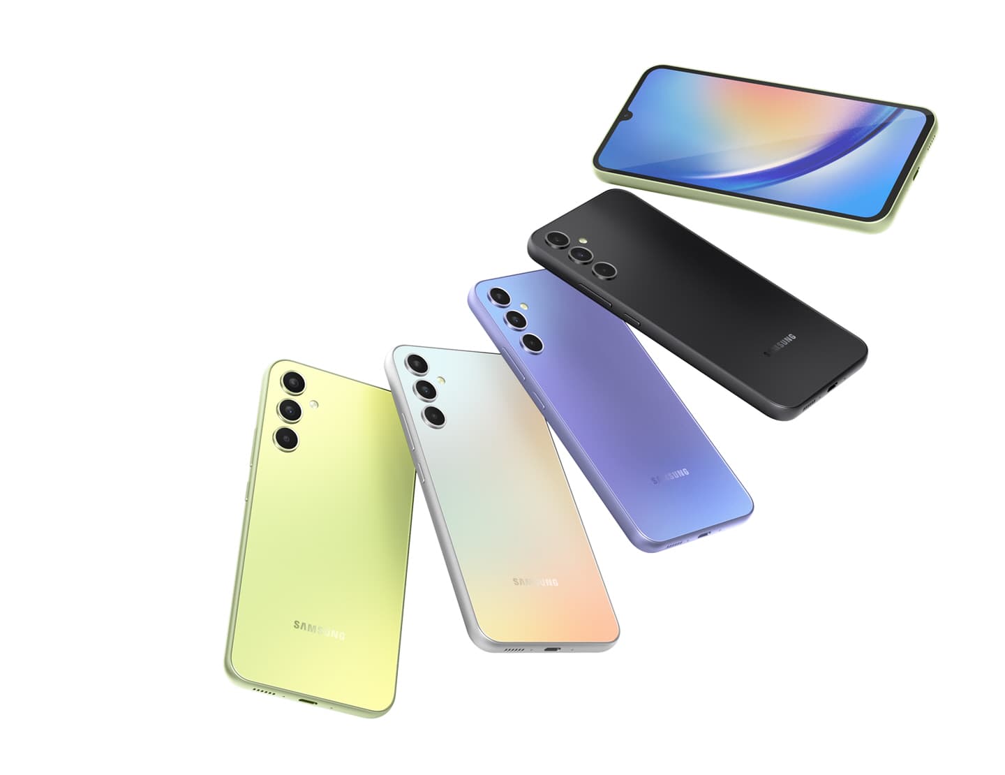 گوشی موبایل سامسونگ مدل Galaxy A34 5G دو سیم کارت 128 گیگابایت و رم 8 گیگابایت همراه شارژر ویتنام 1