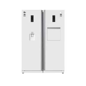 یخچال و فریرز دو قلو کلور گلوری پلاس سفید همراه با اینورتر (عرض ۲*۶۰)