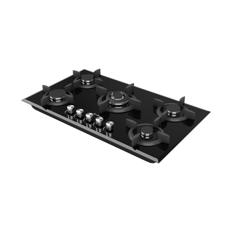 اجاق گاز رومیزی DG536 شیشه مشکی