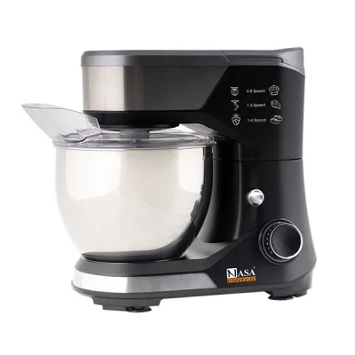 ناسا همزن کاسه دار 1000 وات سفید NS-974