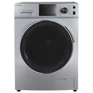 ماشین لباسشویی پاکشوما 40106 ظرفیت 9kg نقره