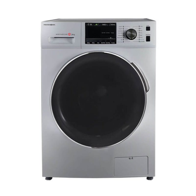 ماشین لباسشویی پاکشوما مدل 86411 ظرفیت 8kg نقره