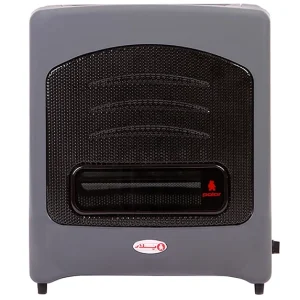 بخاری پلار اينونت دودکش دار نقره اي چکشی