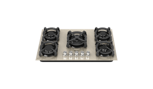 اجاق گاز رومیزی داتیس DG567 شیشه بژ شامپاینی