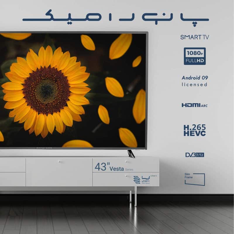 تلویزیون ال ای دی پانارومیک مدل PA43Sc277 سایز 43