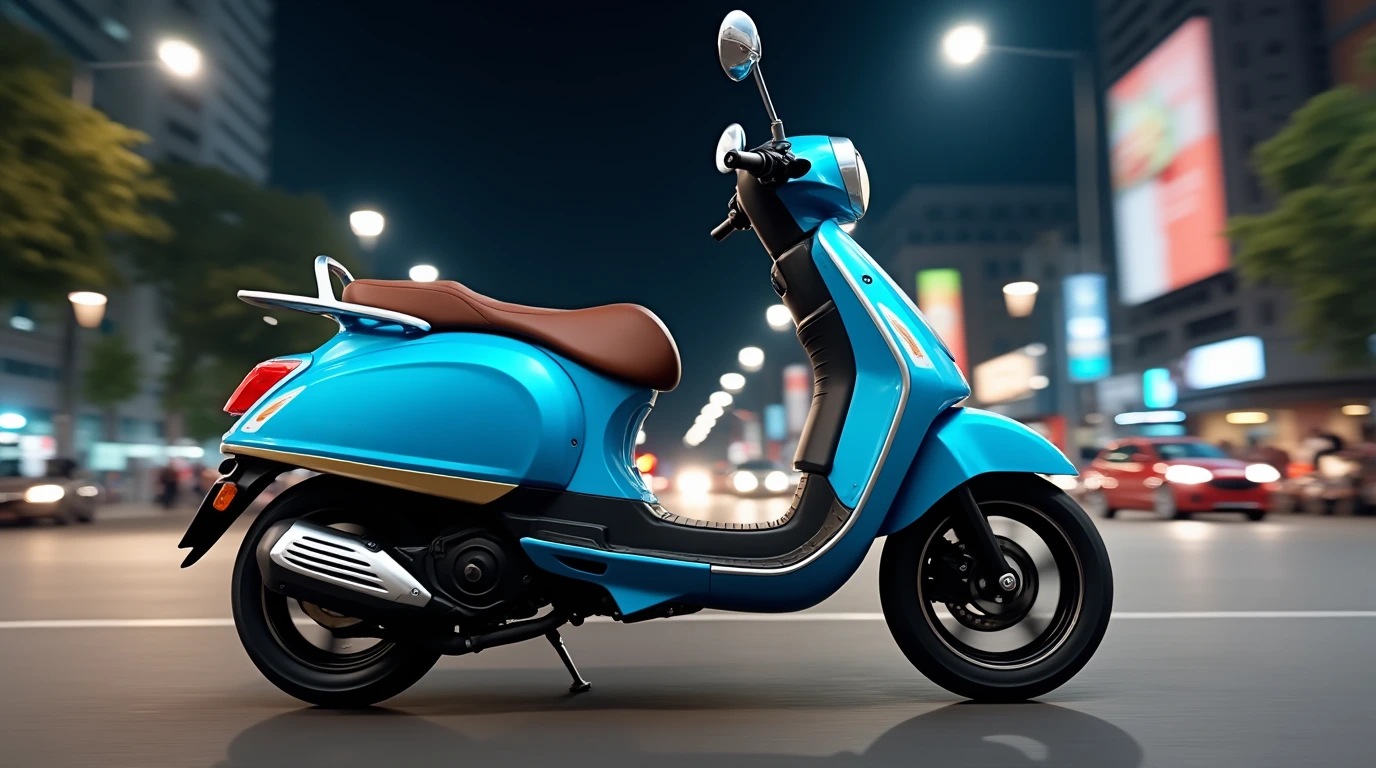 موتور سیکلت بنزینی طرح کیو جی مدل LTR 150
