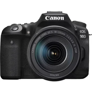 دوربین عکاسی کانن Canon EOS 90D DSLR kit EF-S 18-135mm IS USM